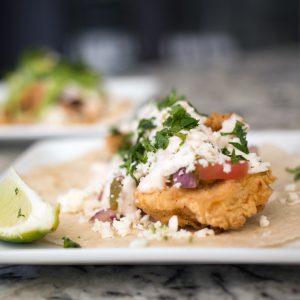 Fried Chicken Taco at Miguelitos Taqueria Y Tequilas in Tampa